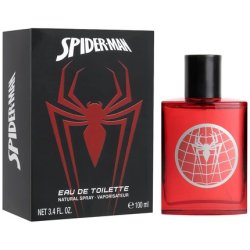 Spiderman Children's Fragrance in Cool Glass Flask 100ml - Marvel Gift for Boys, Perfume for Children and Adults
