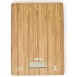 Jocca Nature Kitchen Scale 7161 Bamboo Digital Kitchen Scale With Lcd Display And Capacity Up To 5kg