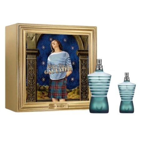 Jean Paul Gaultier Le Male Gift Set Eau De Toilette Spray 125ml Eau De Toilette Spray 40ml