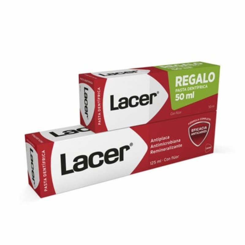 Lacer Toothpaste 125ml 50ml