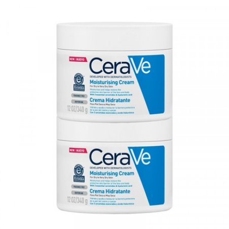 Cerave Moisturising Cream Duo Size 340 Grams
