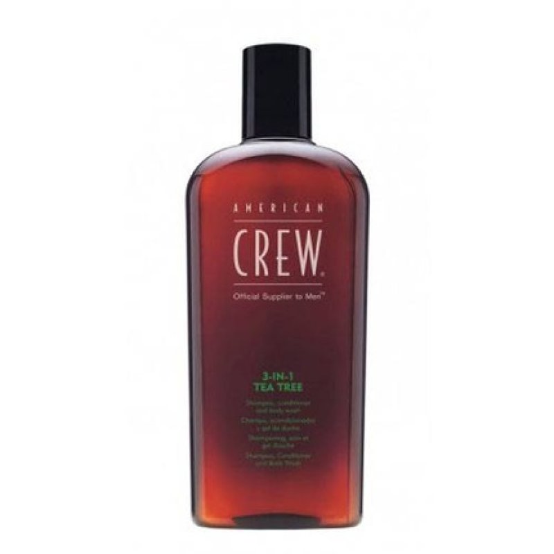 American Crew 3-In-1 Tea Tree 450ml - Men's Grooming