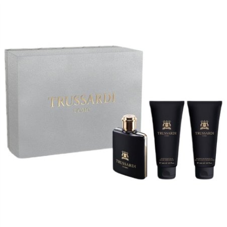 Trussardi Uomo Eau De Toilette Spray 100ml With After Shave Balm 200ml And Shower Gel 200ml