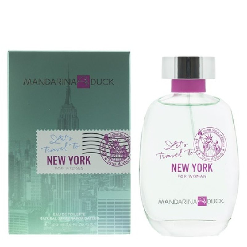 Mandarina Duck Lets Travel To Ny Woman Eau De Toilette 100ml Spray