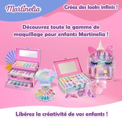 Martinelia Unicorn Make-Up Trio Varnish Gloss and Lip Balm Mini Set