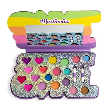 Martinelia Super Girl Makeup Palette For Children With 2 Applicators