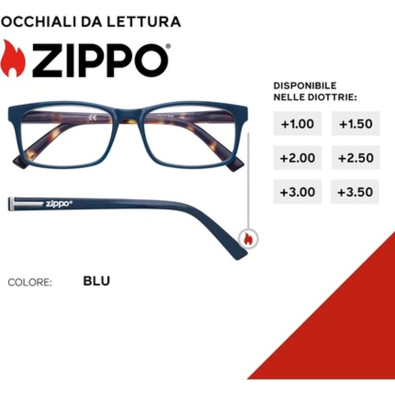 Zippo Reading Glasses 1.00 31z-B20-Bde100