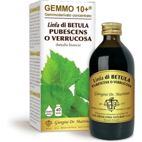 GEMMO 10 Birch Lymph 200ml Alcohol-Free Liquid