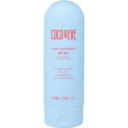 Coco & Eve Body Sunscreen SPF 50 Australian Made Natural Daily Broad Spectrum Sun Protection Lightweight Moisturizing