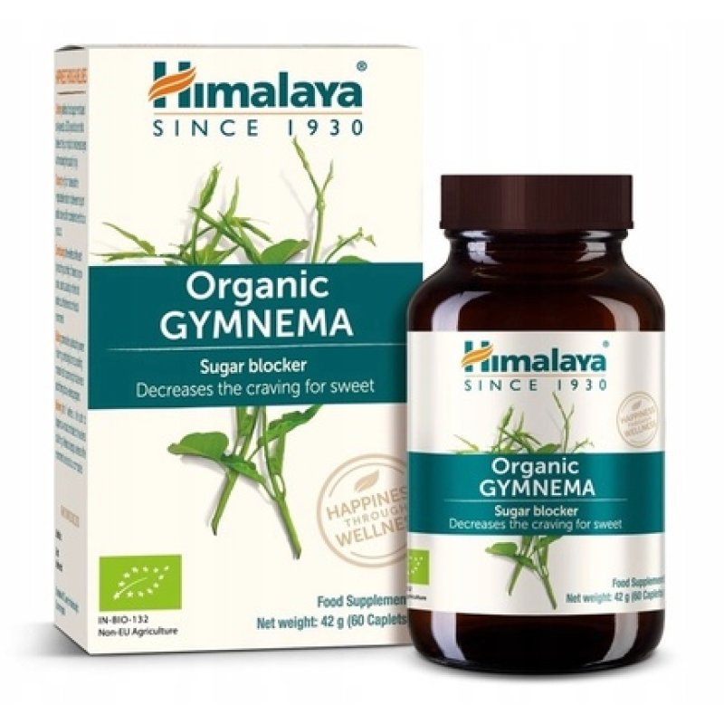 Himalaya Organic Gymnema 60 Tablets