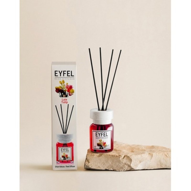 Eyfel Tulip Reed Diffuser Set 4.05 Fl Oz Oil Diffuser