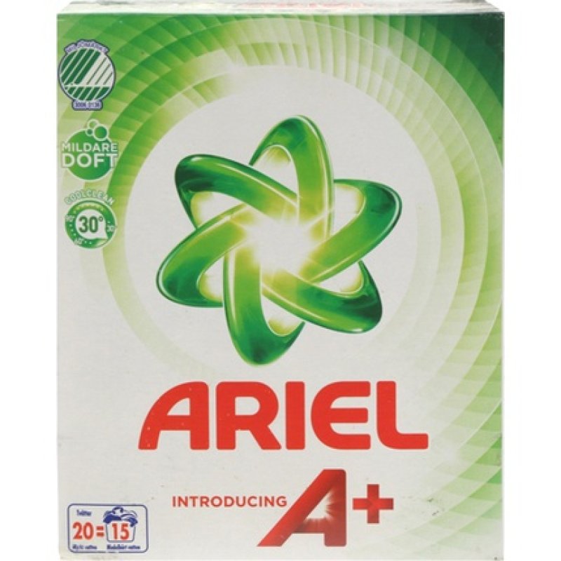 ARIEL Lessive en poudre Universal , 1,5 kg - 25 lavages