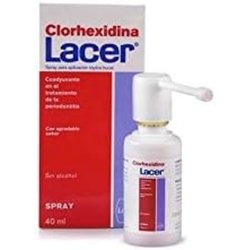 LACER CHLORHEXIDINE Spray 40ml Alcohol-Free Treatment for Periodontitis