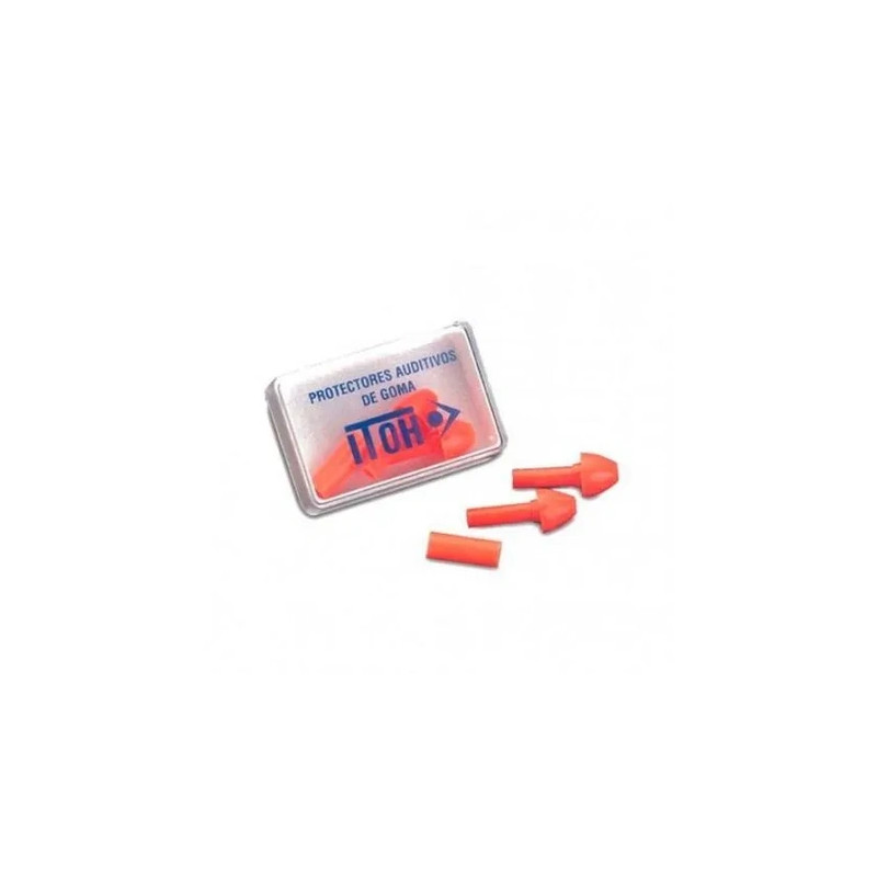 Itoh Rubber Earplugs 2 Units Corysan