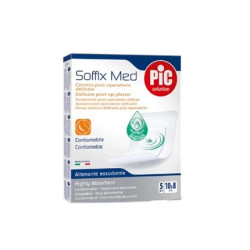 Pic Pic Soffix Med Sterile Dressing 10x8cm Pack Of 5