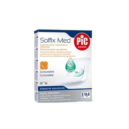 Pic Pic Soffix Med Sterile Dressing 10x8cm Pack Of 5