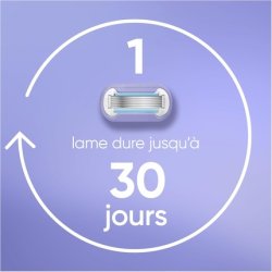 Gillette Venus Extra Smooth Swirl Women's Razor Refills - Pack of 6