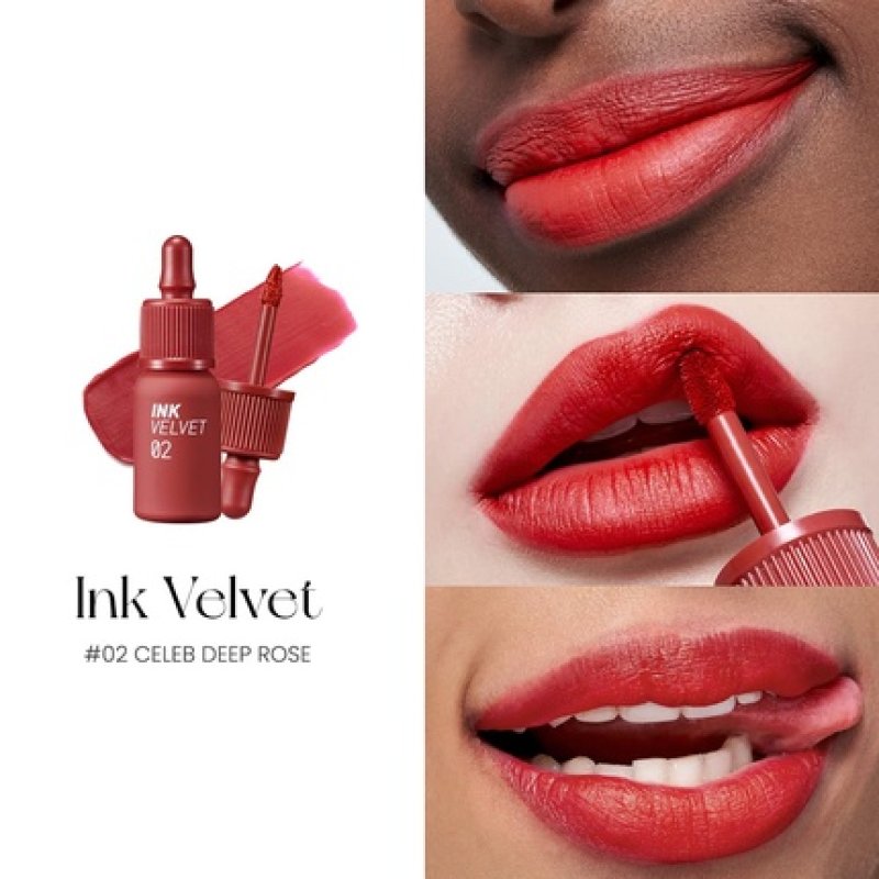 Peripera Ink The Velvet Lip Tint - High Pigment Color Longwear Weightless