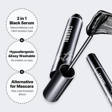 Eyelash Tinting Serum 01 Deep Black - Eyelash Boost Tinting Serum for Eyebrows