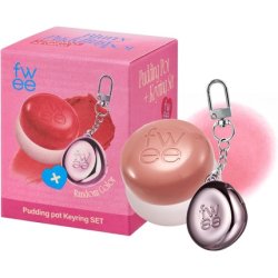Lip & Cheek Blurry Pudding Pot Keyring Just Me Moment Blush