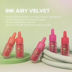 Peripera Ink Airy Velvet Lip Tint 035 Cherry Rose