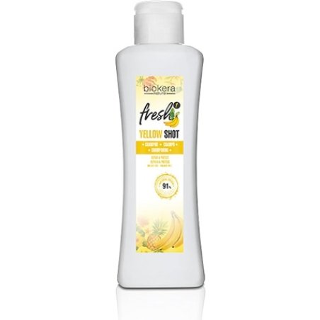 Salerm Cosmetics Yellow Shot Biokera Fresh Shampoo 300ml