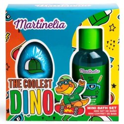Martinelia The Coolest Dino Bath Bomb Set 70g Bath Bomb 100ml Shower Gel