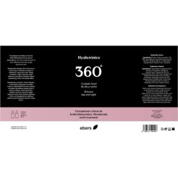 Ebers Hyaluronic Facial Care Day & Night 360 2 Bottles of 30ml Pipettes