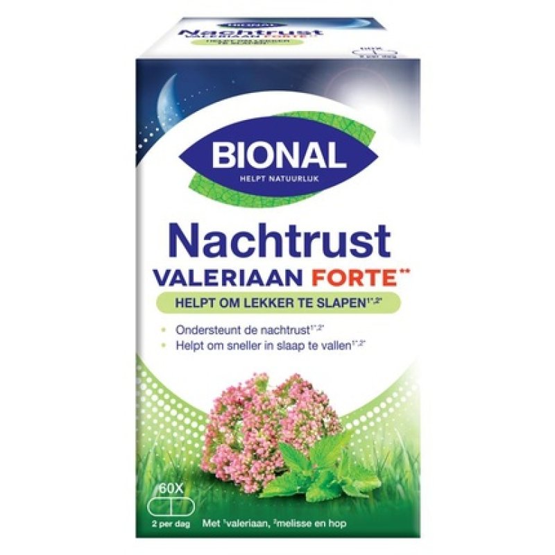 Bional Night Rest Valerian Forte Herbal Sleep Aid