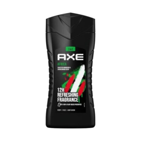 Axe Africa 3in1 Shower Gel 12h 250ml
