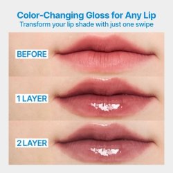 3D Changing Gloss 01 Scene Black Lip Gloss for Color Layering