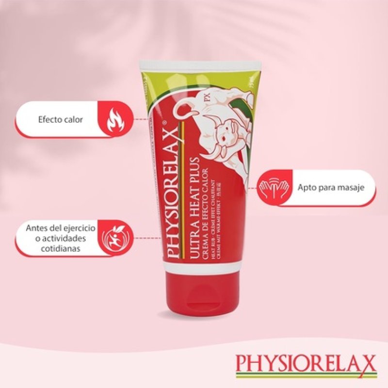 Physiorelax Ultra Heat Cream for Muscles and Ligaments 75ml