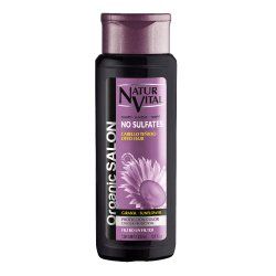 Naturaleza y Vida Organic Salon Shampoing pour cheveux teints 300 m
