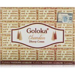 Goloka Chandan Incense Cones 10 Count