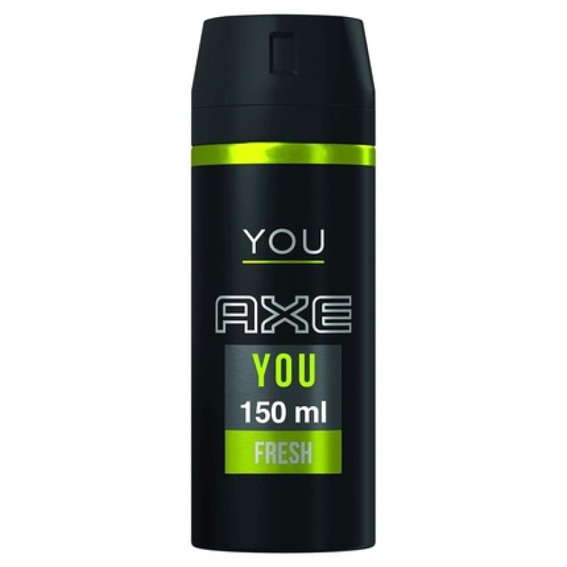 Axee You Body Spray Deodorant for Men 48 Hour Protection 150ml