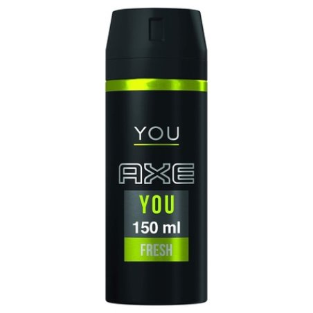 Axee You Body Spray Deodorant for Men 48 Hour Protection 150ml