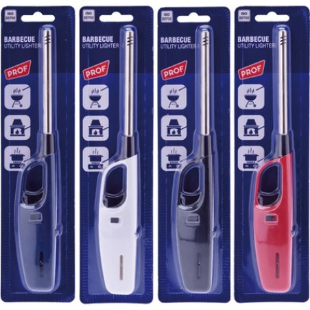 Prof Gas Lighter Xl 27cm In 3 Colours