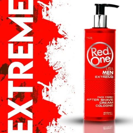 Red One After Shave Cream Cologne For Men 400ml