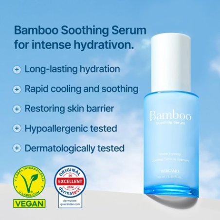Bergamo Bamboo Soothing Face Serum for Sensitive Skin