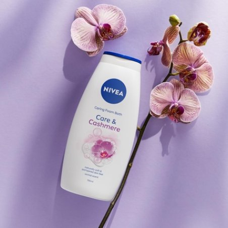 Nivea Shower Bath & Shampoo Care & Cashmere 2 in 1 750ml