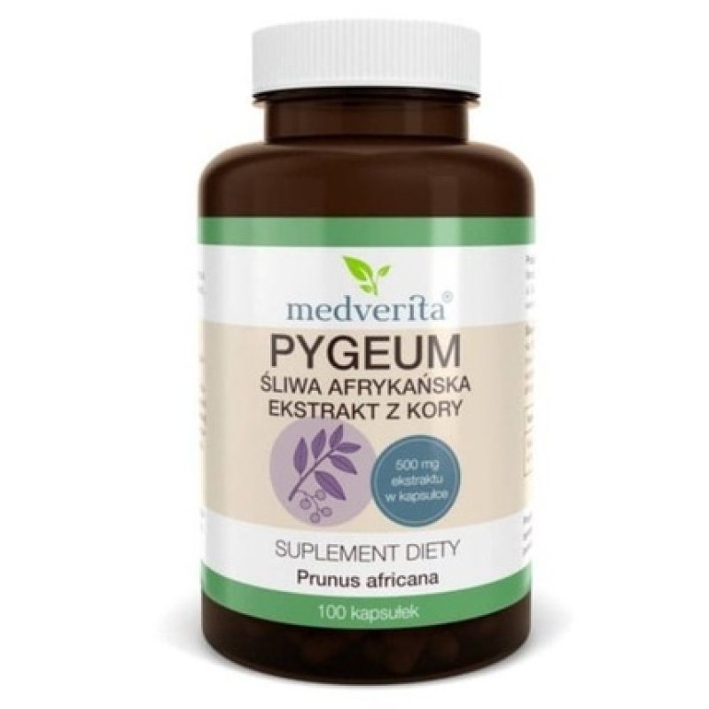 Medverita Pygeum African Plum Extract 100 Capsules