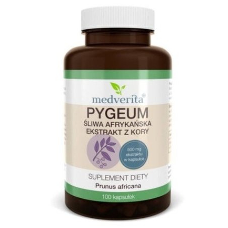 Medverita Pygeum African Plum Extract 100 Capsules