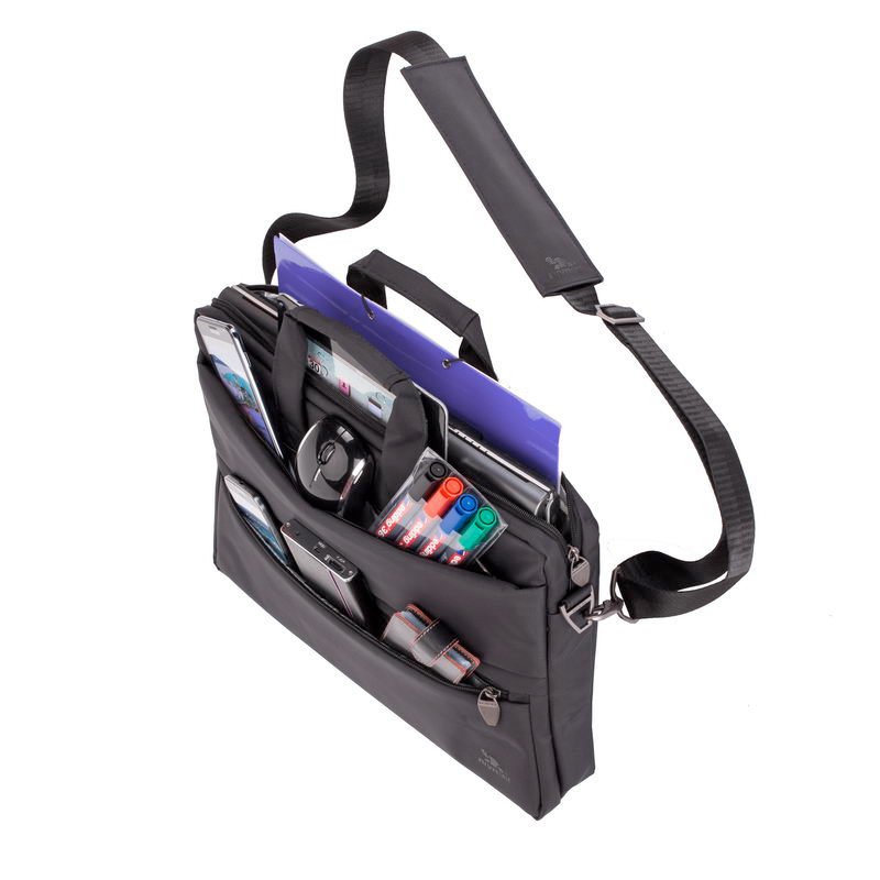 Rivacase 8630 39.6 cm (15.6") Messenger case Black