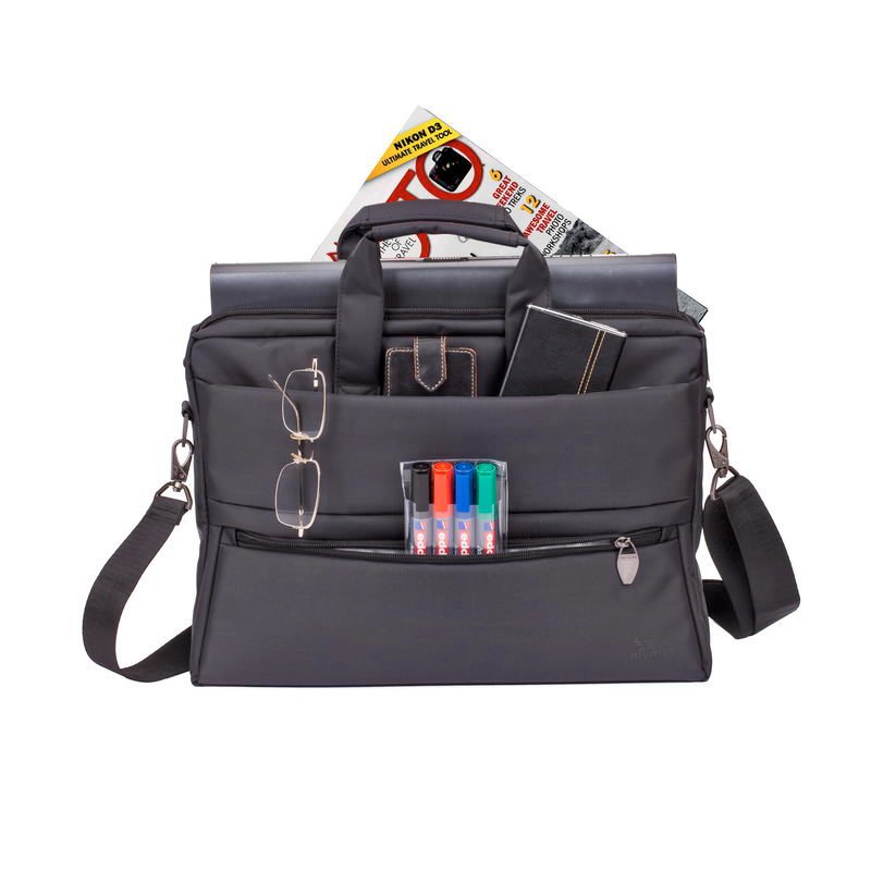 Rivacase 8630 39.6 cm (15.6") Messenger case Black