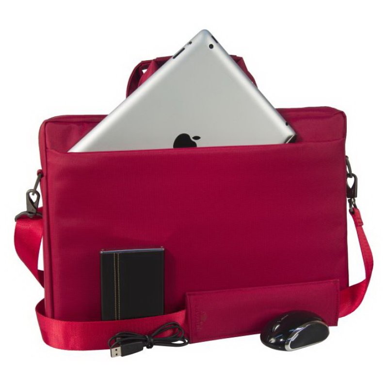 Riva NB Tasche Tiergarten 15,6" rot 8630