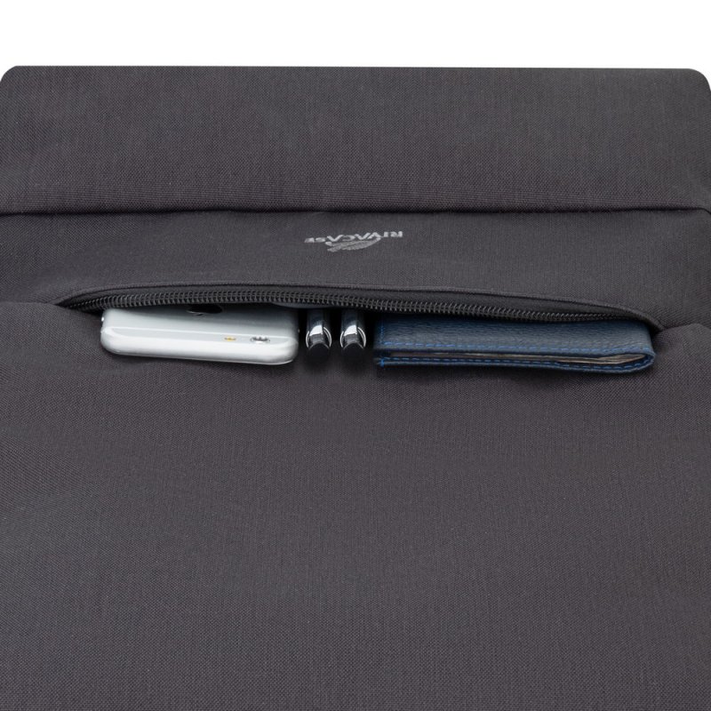 Rivacase 7562 39,6 cm (15.6") Sac à dos Noir, Gris