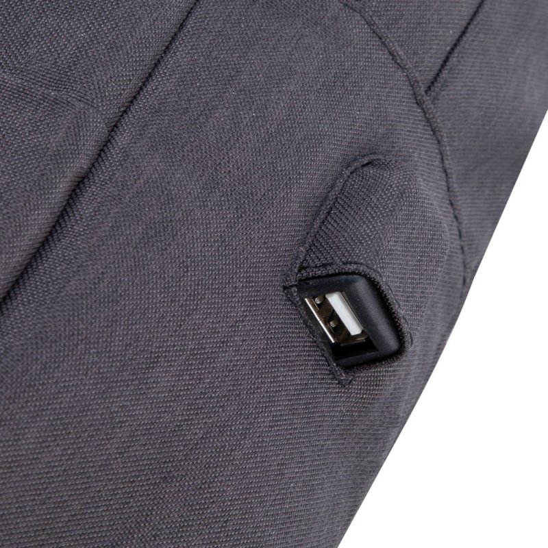 Rivacase 7562 39,6 cm (15.6") Sac à dos Noir, Gris