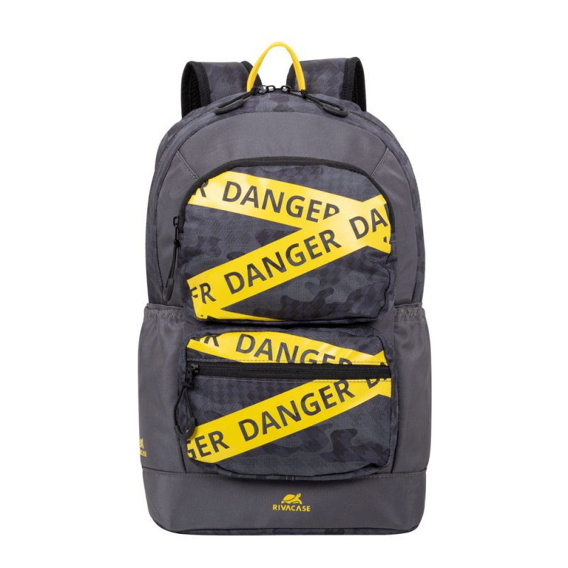 Rivacase Erebus 33.8 cm (13.3") Backpack Camouflage, Grey