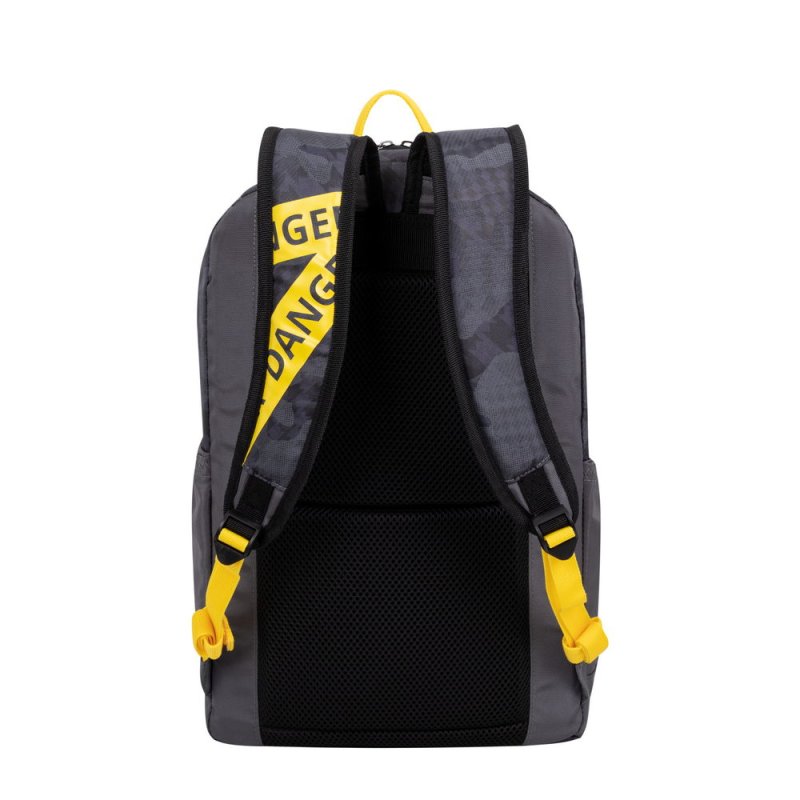 Rivacase Erebus 33,8 cm (13.3") Sac à dos Camouflage, Gris