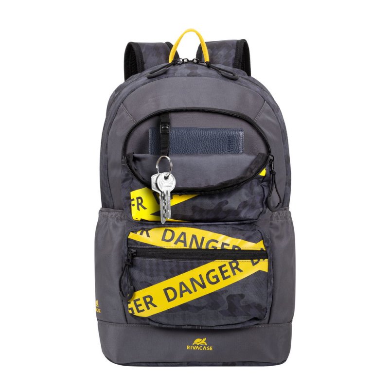 Riva NB Rucksack Erebus 13,3" grau camo 5421